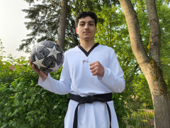 Selim Ciplak (Teakwondo, TSV Korbach, deutscher Meister U21 und Senioren)